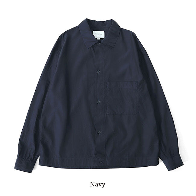 STILL BY HAND スティルバイハンド タイプライター ライト シャツジャケット SH01221 コーチジャケット 長袖シャツ メンズ