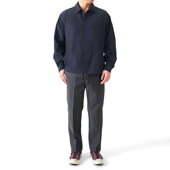 STILL BY HAND スティルバイハンド タイプライター ライト シャツジャケット SH01221 コーチジャケット 長袖シャツ メンズ