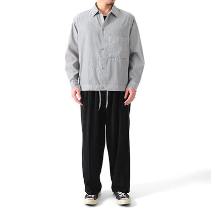STILL BY HAND スティルバイハンド タイプライター ライト シャツジャケット SH01221 コーチジャケット 長袖シャツ メンズ