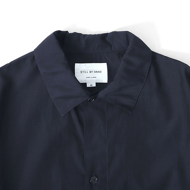 STILL BY HAND スティルバイハンド タイプライター ライト シャツジャケット SH01221 コーチジャケット 長袖シャツ メンズ