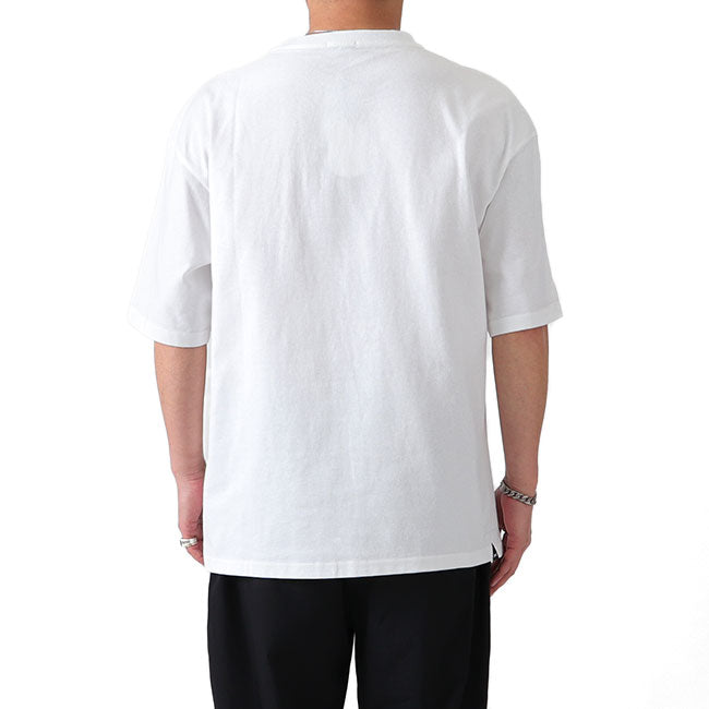 DENHAM デンハム 胸ポケット オーバーサイズ ロゴTシャツ MICRO KITE TEE HCJ 半袖Tシャツ (メンズ)