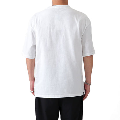 DENHAM デンハム 胸ポケット オーバーサイズ ロゴTシャツ MICRO KITE TEE HCJ 半袖Tシャツ (メンズ)