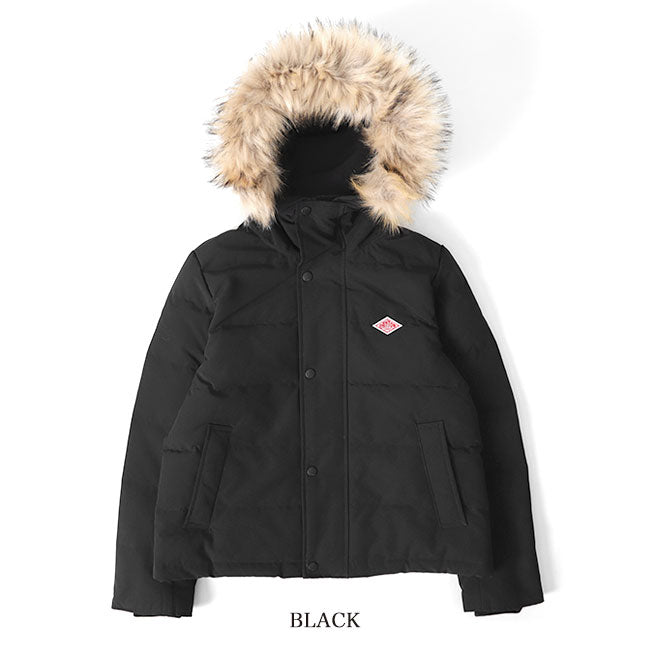 DANTON ダントン ファー付 キルティング ショートダウンジャケット DT-A0007 レディース