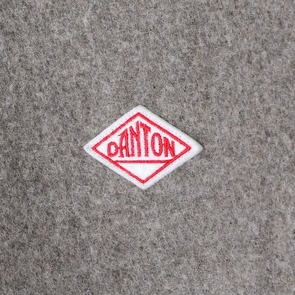 DANTON ダントン ウールパイル カラーレス ウールコート DT-A0012 WLP ノーカラー レディース