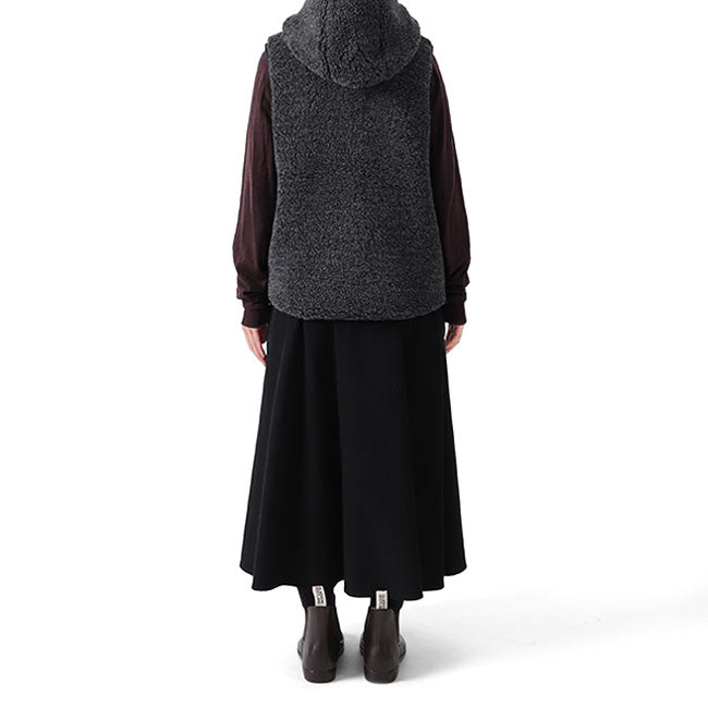 ORCIVAL オーシバル ウールボア フードベスト OR-A0082 WBA レディース