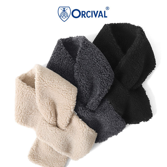 ORCIVAL オーシバル ウールボア 穴通し ループマフラー OR-H0017 WBA メンズ レディース ギフト プレゼント