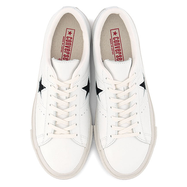 CONVERSE コンバース 日本製 J EB ワンスター レザー スニーカー ONE STAR J EB LEATHER 白 シューズ メンズ レディース