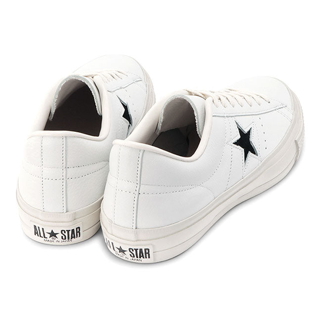 CONVERSE コンバース 日本製 J EB ワンスター レザー スニーカー ONE STAR J EB LEATHER 白 シューズ メンズ レディース