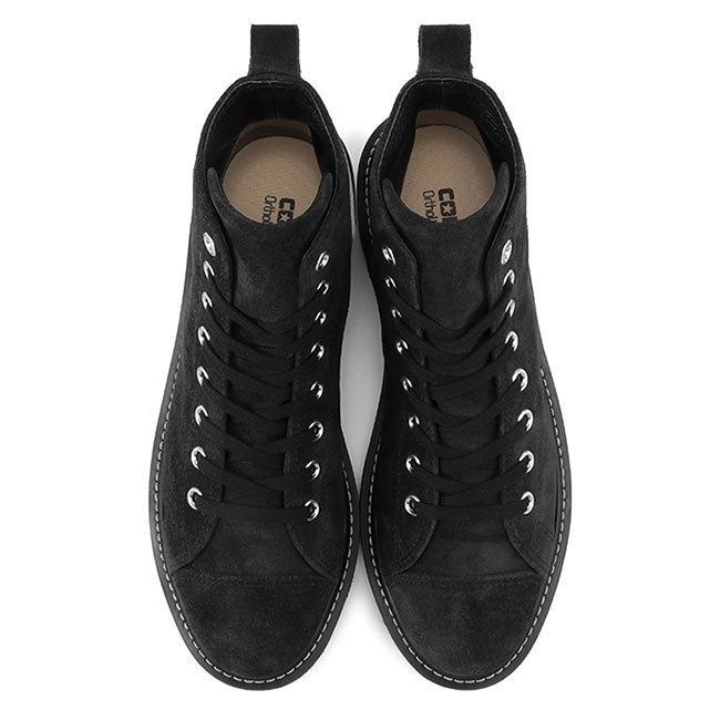 CONVERSE コンバース スエード オールスター ロングライフ ハイカット スニーカーブーツ SUEDE ALL STAR LONGLIFE HI 黒 シューズ メンズ レディース