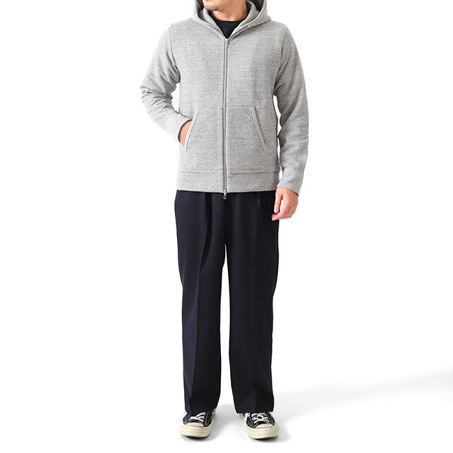 STILL BY HAND スティルバイハンド ウール ワイドスラックス パンツ PT02213 トラウザーズ メンズ
