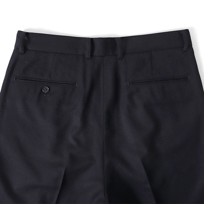 STILL BY HAND スティルバイハンド ウール ワイドスラックス パンツ PT02213 トラウザーズ メンズ