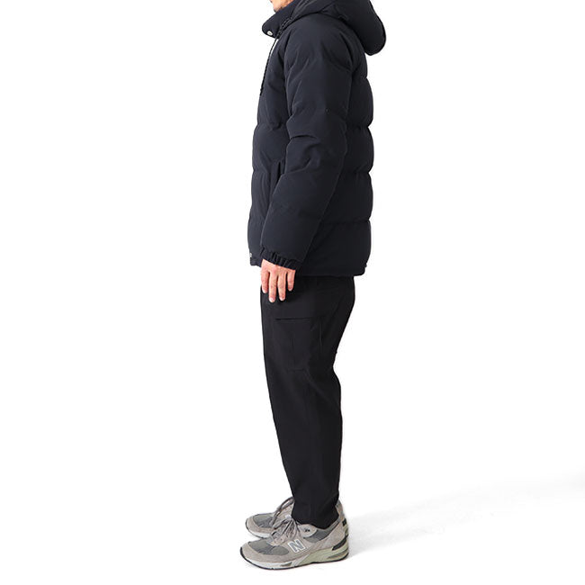 Cape Heights ケープハイツ LUTAK 80/20クロス フード付き ダウンジャケット CHM111827221 黒 メンズ