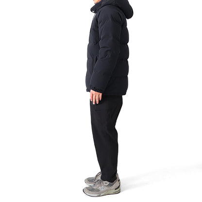 Cape Heights ケープハイツ LUTAK 80/20クロス フード付き ダウンジャケット CHM111827221 黒 メンズ