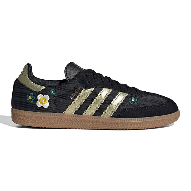 adidas x Liberty アディダス リバティ SAMBA OG W フラワー刺繍 サンバ IH1331 花柄 黒 スニーカー シューズ コラボ レディース
