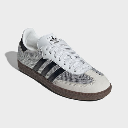 adidas originals アディダスオリジナルス SAMBA OG W サンバ ラインストーン IH9055 白 シルバー スニーカー シューズ レディース