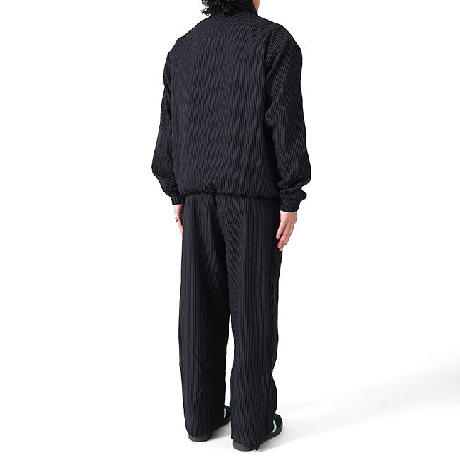 adidas originals アディダスオリジナルス ファイヤーバード ルーズ ピンストライプ トラックトップ KC9051 黒 ブラック ジャージ メンズ