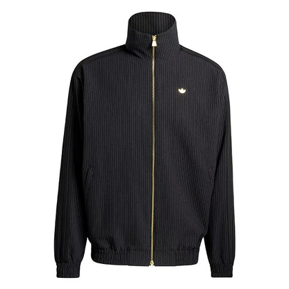 adidas originals アディダスオリジナルス ファイヤーバード ルーズ ピンストライプ トラックトップ KC9051 黒 ブラック ジャージ メンズ