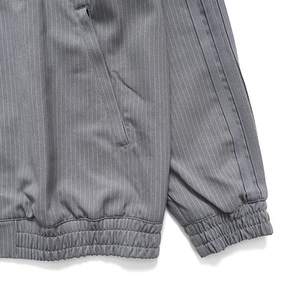 adidas originals アディダスオリジナルス ファイヤーバード ルーズ ピンストライプ トラックトップ KD2256 灰 グレー ジャージ メンズ