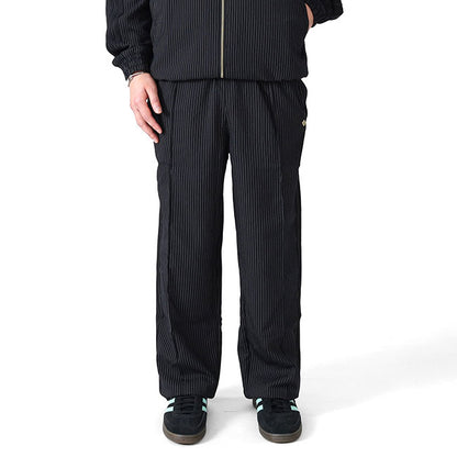 adidas originals アディダスオリジナルス ファイヤーバード ルーズ ピンストライプ トラックパンツ KC9052 黒 ブラック ジャージ メンズ