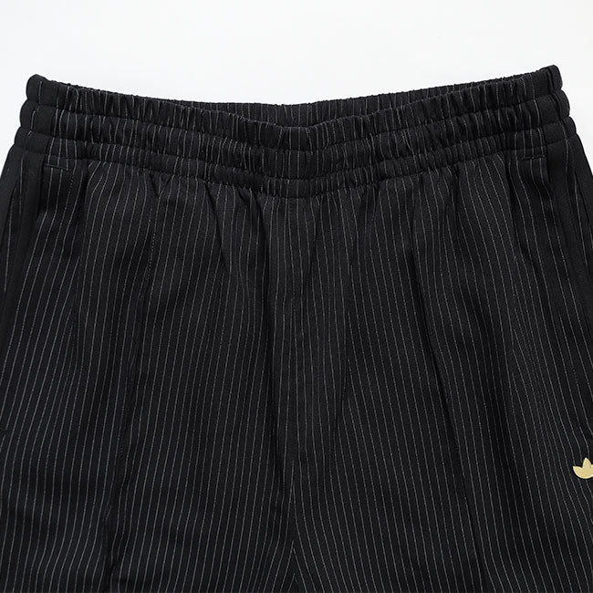 adidas originals アディダスオリジナルス ファイヤーバード ルーズ ピンストライプ トラックパンツ KC9052 黒 ブラック ジャージ メンズ