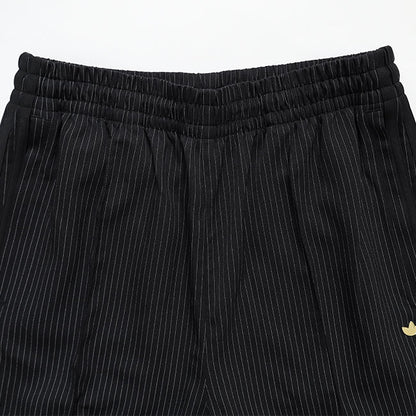 adidas originals アディダスオリジナルス ファイヤーバード ルーズ ピンストライプ トラックパンツ KC9052 黒 ブラック ジャージ メンズ