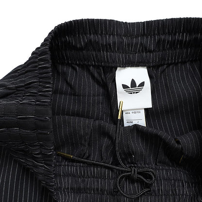 adidas originals アディダスオリジナルス ファイヤーバード ルーズ ピンストライプ トラックパンツ KC9052 黒 ブラック ジャージ メンズ