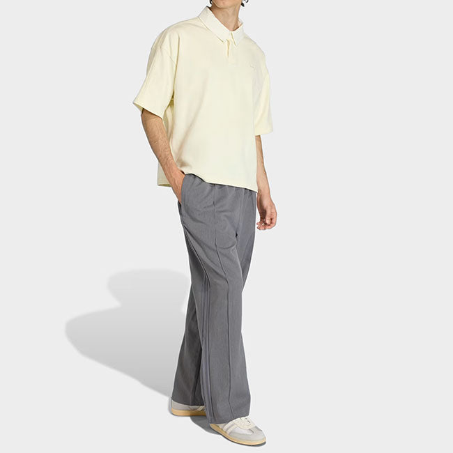 adidas originals アディダスオリジナルス ファイヤーバード ルーズ ピンストライプ トラックパンツ KE2172 灰 グレー ジャージ メンズ