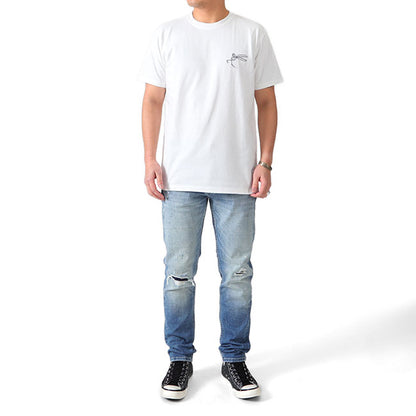 DENHAM デンハム シザーロゴ刺繍 Tシャツ THAMES TEE HCJ 半袖Tシャツ メンズ