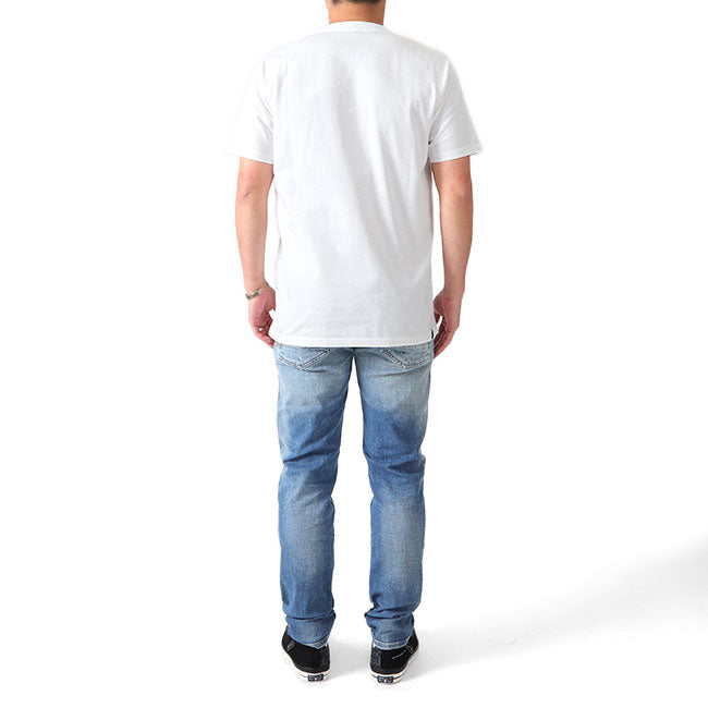 DENHAM デンハム シザーロゴ刺繍 Tシャツ THAMES TEE HCJ 半袖Tシャツ メンズ