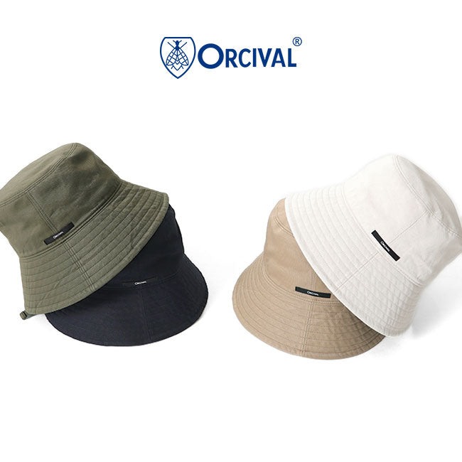 ORCIVAL オーシバル コットンリネン バケットハット OR-H0082 LCL 帽子 レディース