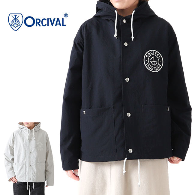 ORCIVAL オーシバル ナイロン ヨットパーカー OR-A0152 NLW ナイロンジャケット レディース