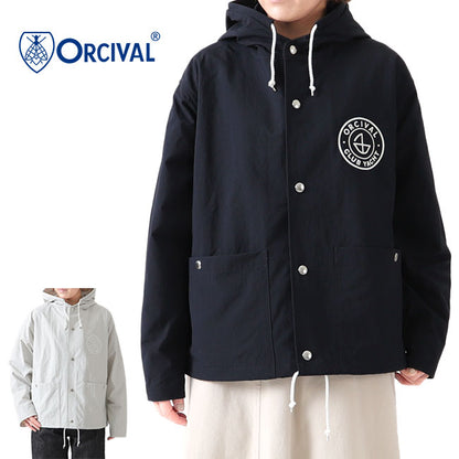 ORCIVAL オーシバル ナイロン ヨットパーカー OR-A0152 NLW ナイロンジャケット レディース