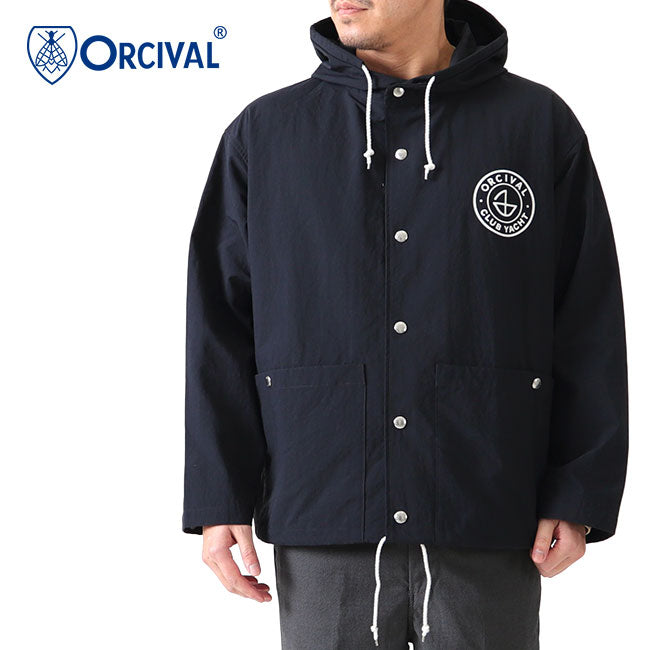 ORCIVAL オーシバル ナイロン ヨットパーカー OR-A0159 NLW ナイロンジャケット メンズ
