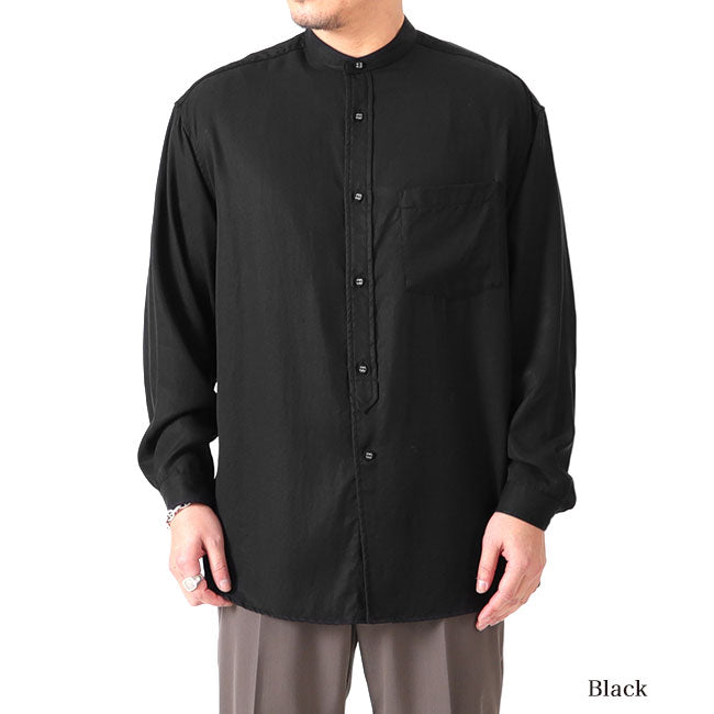 White Mountaineering TWILL STAND COLLAR SHIRT WM2371106