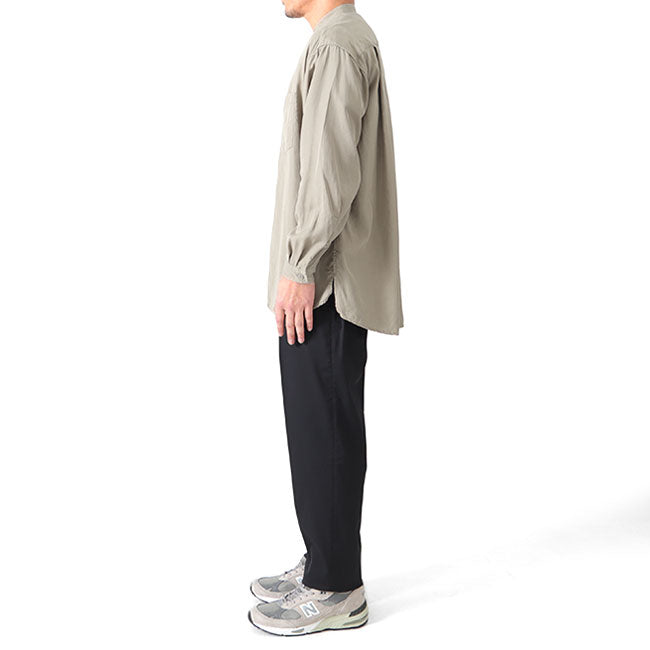 White Mountaineering TWILL STAND COLLAR SHIRT WM2371106