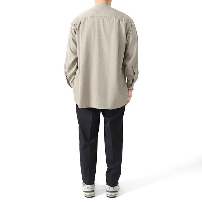White Mountaineering TWILL STAND COLLAR SHIRT WM2371106