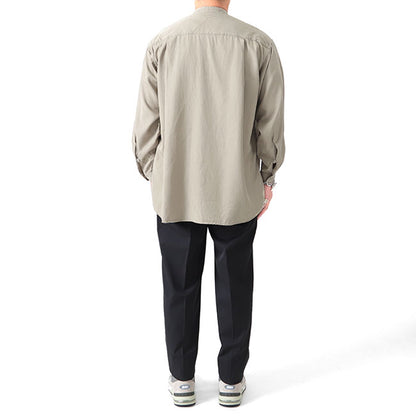 White Mountaineering TWILL STAND COLLAR SHIRT WM2371106