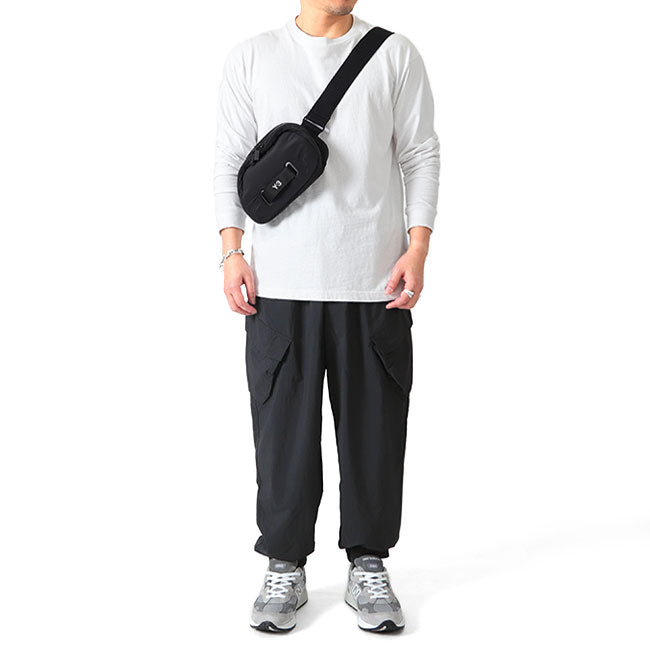 White Mountaineering BLK WIDE CARGO JOGGER PANTS BK2371402