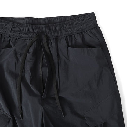 White Mountaineering BLK WIDE CARGO JOGGER PANTS BK2371402