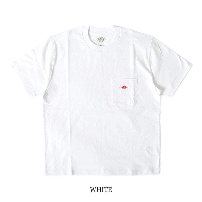 DANTON ダントン 胸ポケットTシャツ JD-9041 無地 ボーダー 半袖Tシャツ (メンズ レディース)