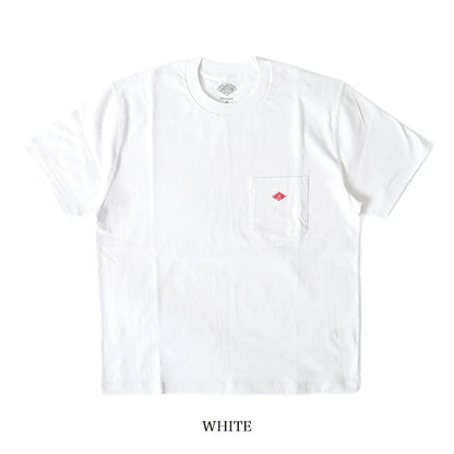 DANTON ダントン 胸ポケットTシャツ JD-9041 無地 ボーダー 半袖Tシャツ (メンズ レディース)