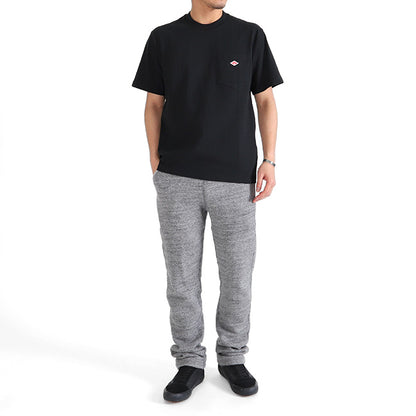 DANTON ダントン 胸ポケットTシャツ JD-9041 無地 ボーダー 半袖Tシャツ (メンズ レディース)