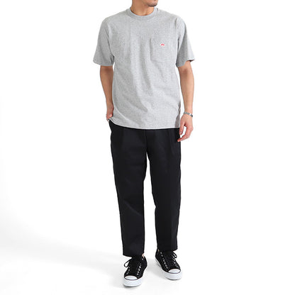 DANTON ダントン 胸ポケットTシャツ JD-9041 無地 ボーダー 半袖Tシャツ (メンズ レディース)