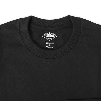 DANTON ダントン 胸ポケットTシャツ JD-9041 無地 ボーダー 半袖Tシャツ (メンズ レディース)