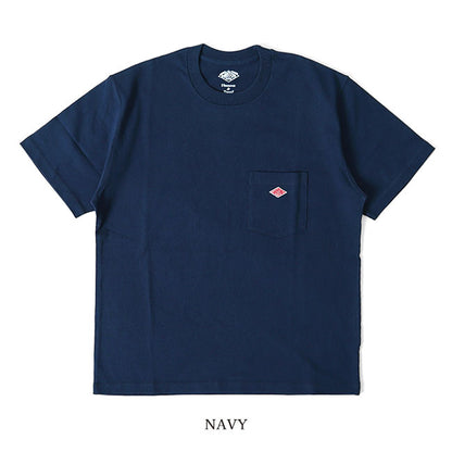 DANTON ダントン 胸ポケットTシャツ JD-9041 無地 ボーダー 半袖Tシャツ (メンズ レディース)