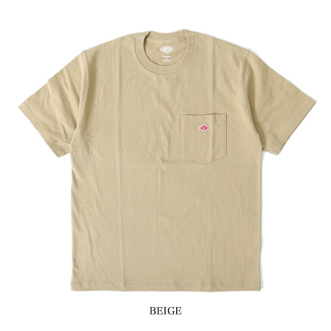 DANTON ダントン 胸ポケットTシャツ JD-9041 無地 ボーダー 半袖Tシャツ (メンズ レディース)