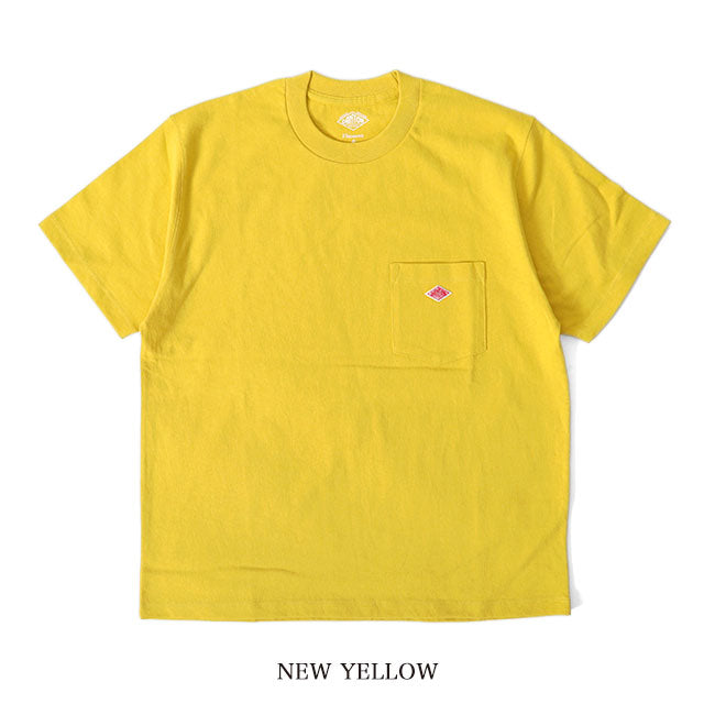 DANTON ダントン 胸ポケットTシャツ JD-9041 無地 ボーダー 半袖Tシャツ (メンズ レディース)