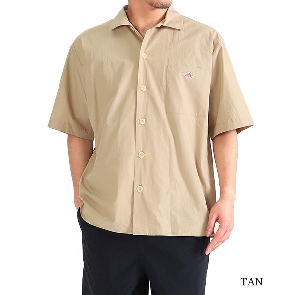 DANTON ダントン ワークシャツ ワイドシャツ JD-3609 MSA ボックス 半袖 (メンズ)