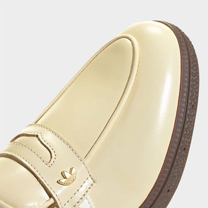 adidas originals アディダス オリジナルス HANDBALL SPEZIAL LOAFER ハンドボール スペツィアル レザー ローファー KI4774 バニラ レディース