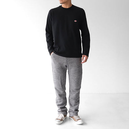DANTON ダントン 胸ポケット ロンT JD-9077 長袖Tシャツ (メンズ レディース)